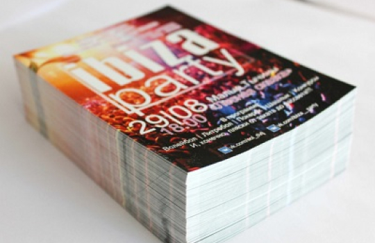 Печать листовой полиграфии