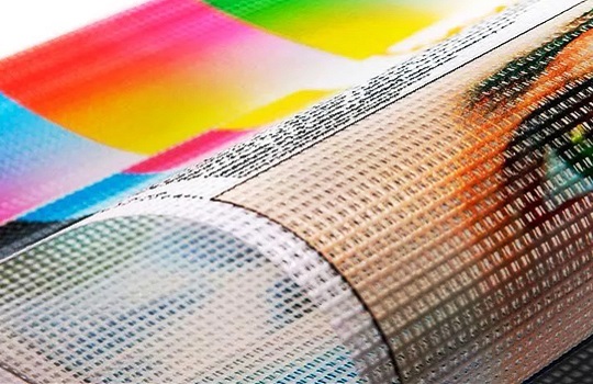 Печать на баннерной сетке