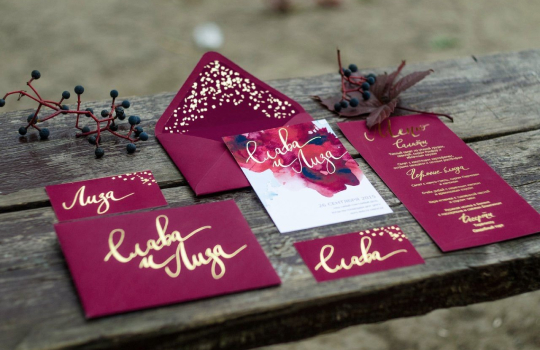 Свадебная полиграфия