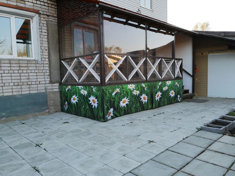 Печать на баннерной сетке