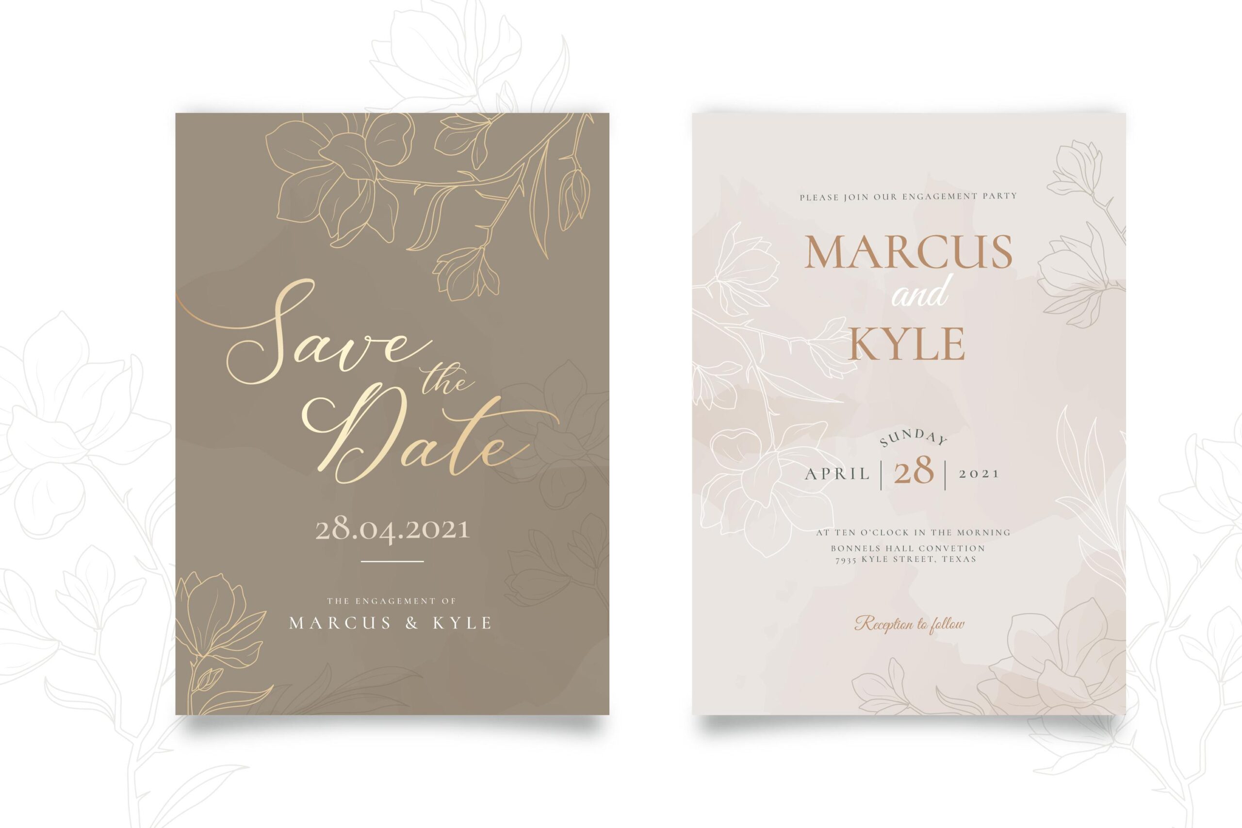 Красивое оформление пригласительных на свадьбу: что стоит учесть